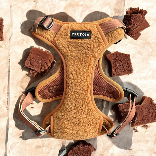 Teddy Sisu Hundegeschirr warm & gepolstert – Brownie